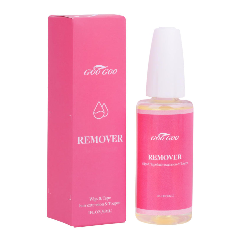 GOO GOO front packaging showing 30ml bottle and cap, clear benefit: compact portability