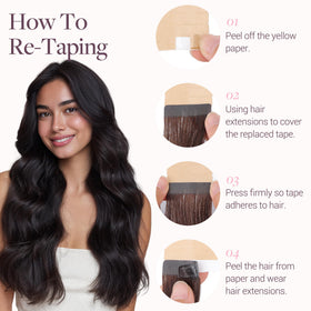 GOO GOO 20 inch length comparison shows expected hair reach