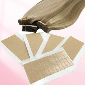 GOO GOO lifestyle image of woman with extensions showing natural finish benefit