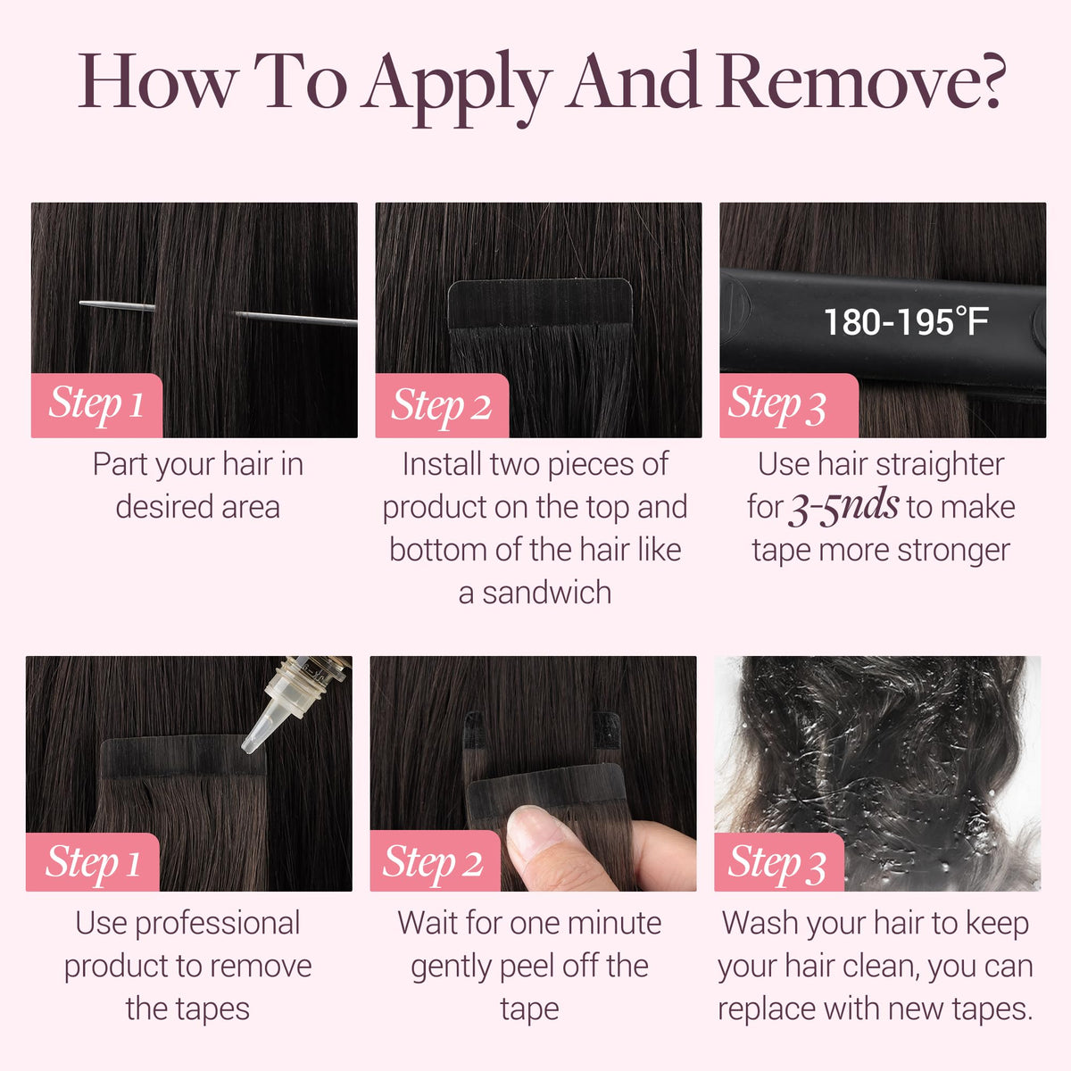 GOO GOO thicker ends detail highlights natural, full finish