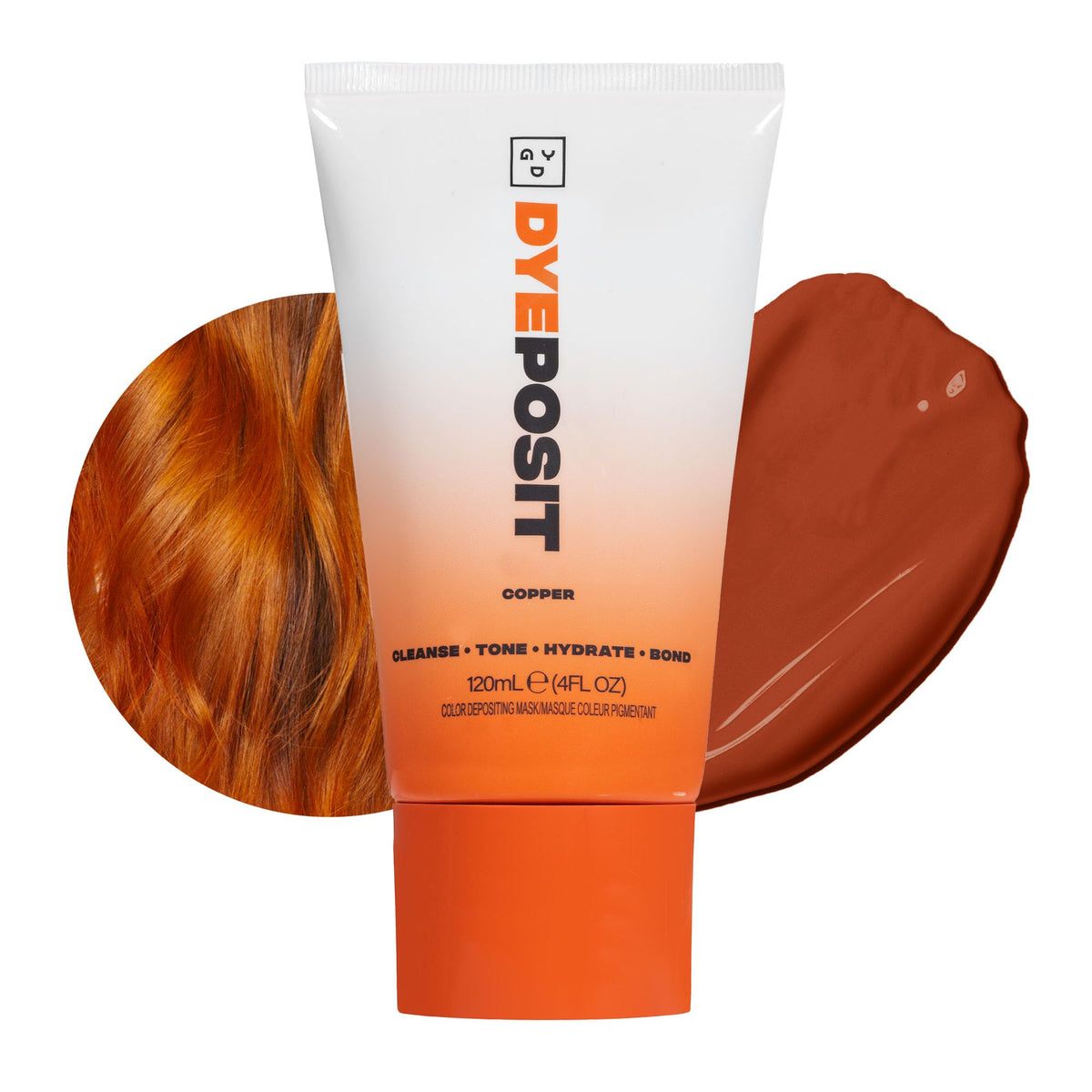 Good Dye Young being applied to damp hair for easy at-home toning