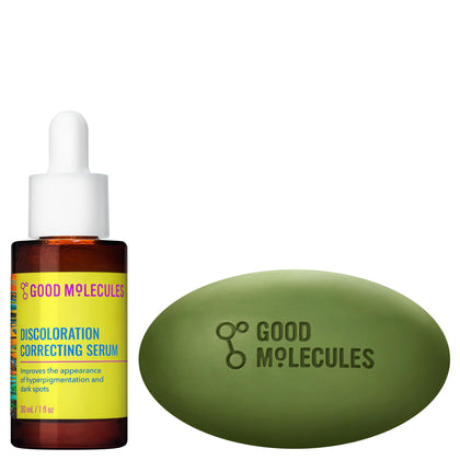 Good Molecules duo front packaging showing both products and benefits