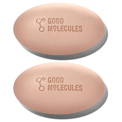 Good Molecules front packaging showing dual bars and product benefits