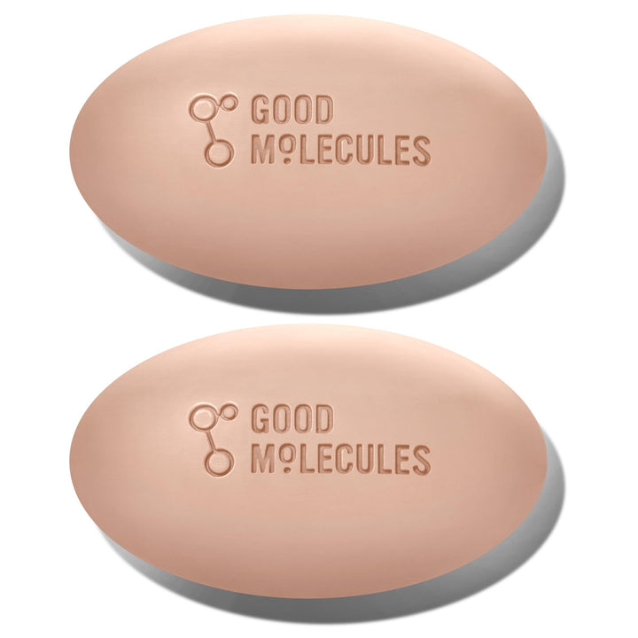 Good Molecules front packaging showing dual bars and product benefits