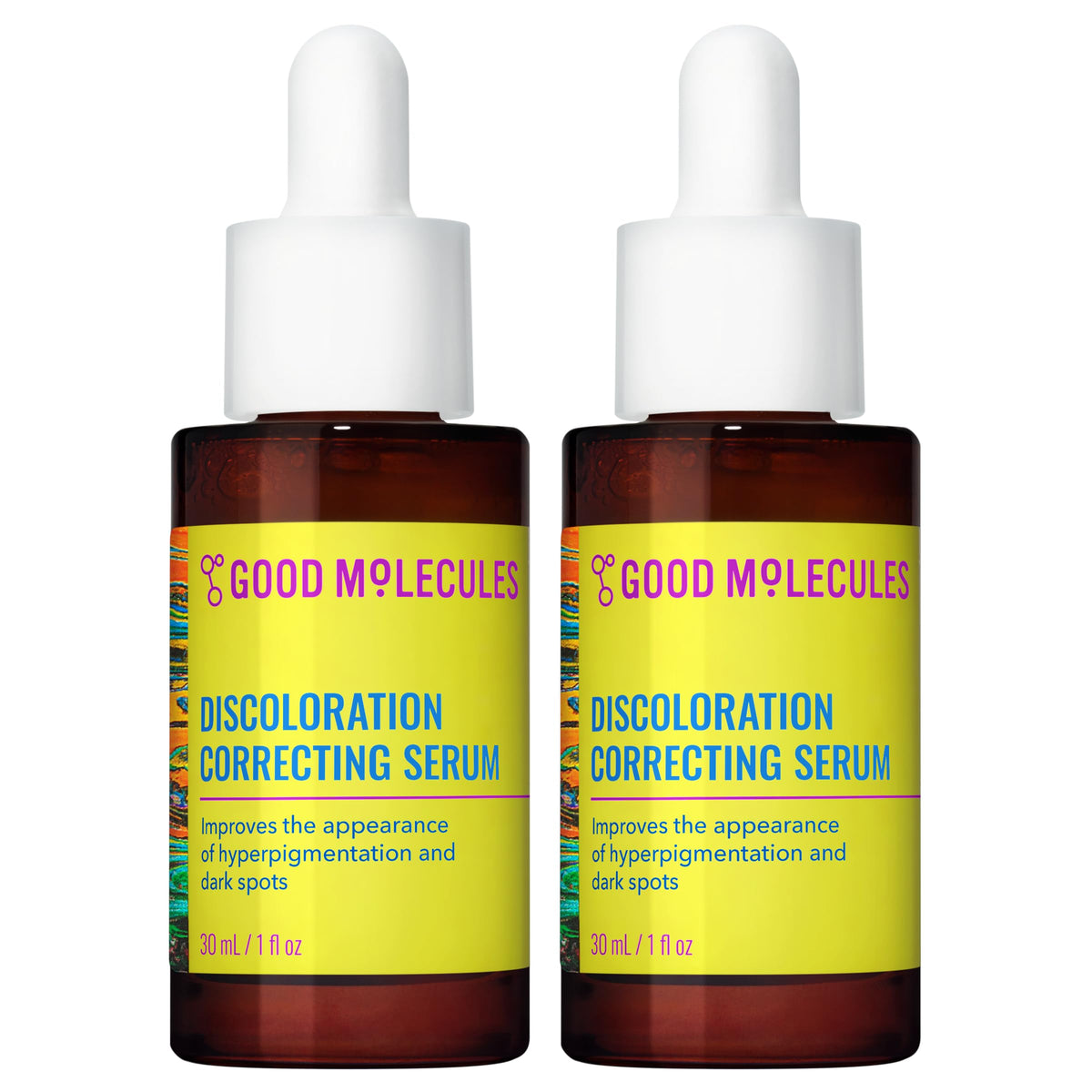 Good Molecules front label showing product name and benefits