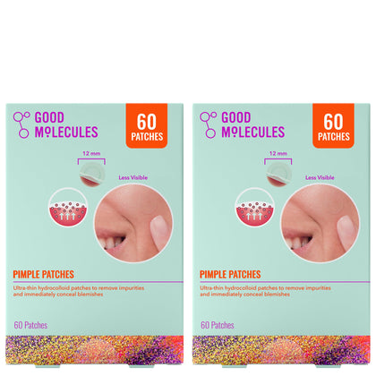 Good Molecules front packaging showing two 60-count packs for long-lasting supply