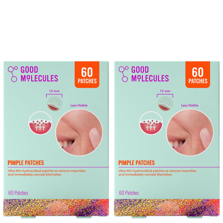 Good Molecules front packaging showing two 60-count packs for long-lasting supply