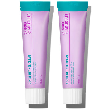Good Molecules front packaging showing two tubes and product name for easy identification