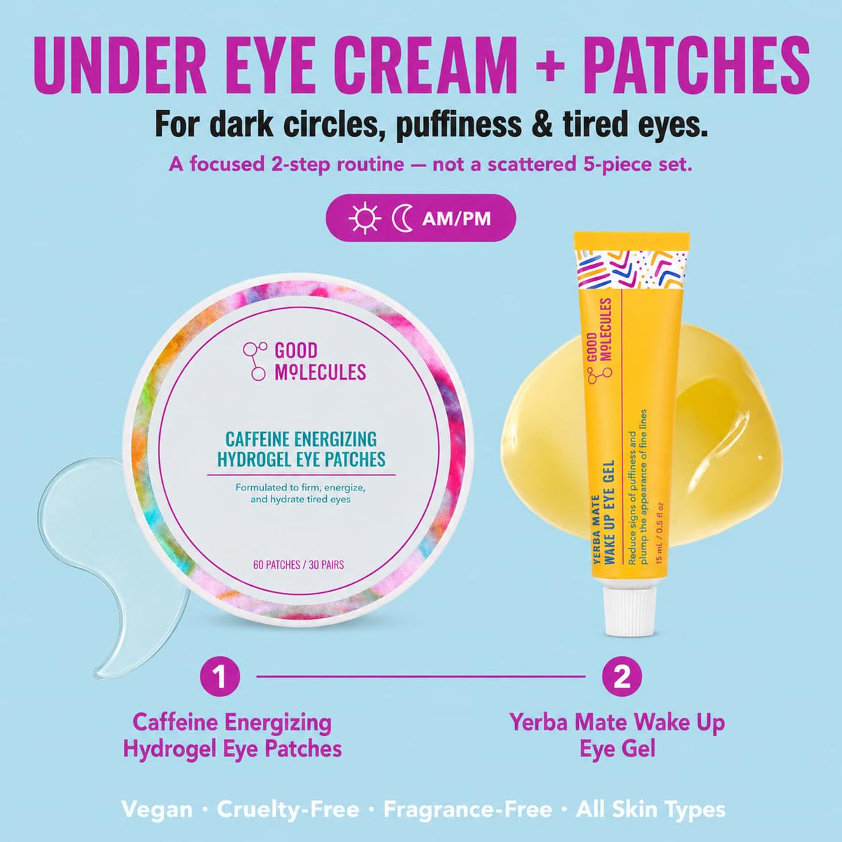 Good Molecules ingredients label close-up to show key actives and clean formulation