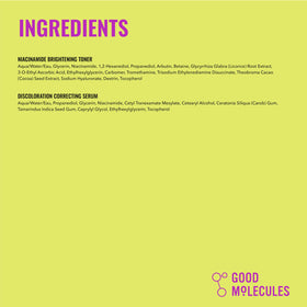Good Molecules products on bathroom shelf suggesting effortless daily use