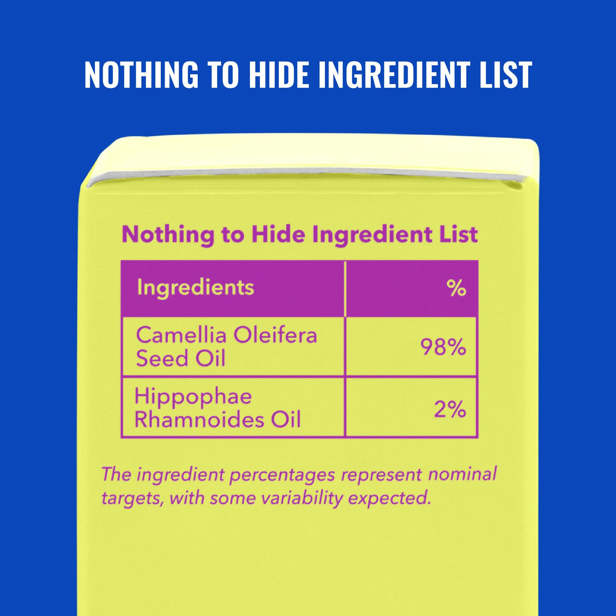 Good Molecules oil applied to hand absorbing quickly for dewy skin