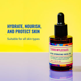 Good Molecules dropper releasing oil drops for precise application
