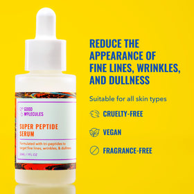 Good Molecules pipette dispensing serum demonstrating precise drops and convenient use