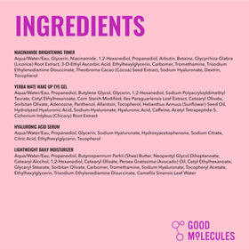 Good Molecules silicone-free priming moisturizer swatch showing smooth finish