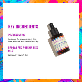 Good Molecules oil texture closeup on skin, shows fast-absorbing, non-greasy finish benefit