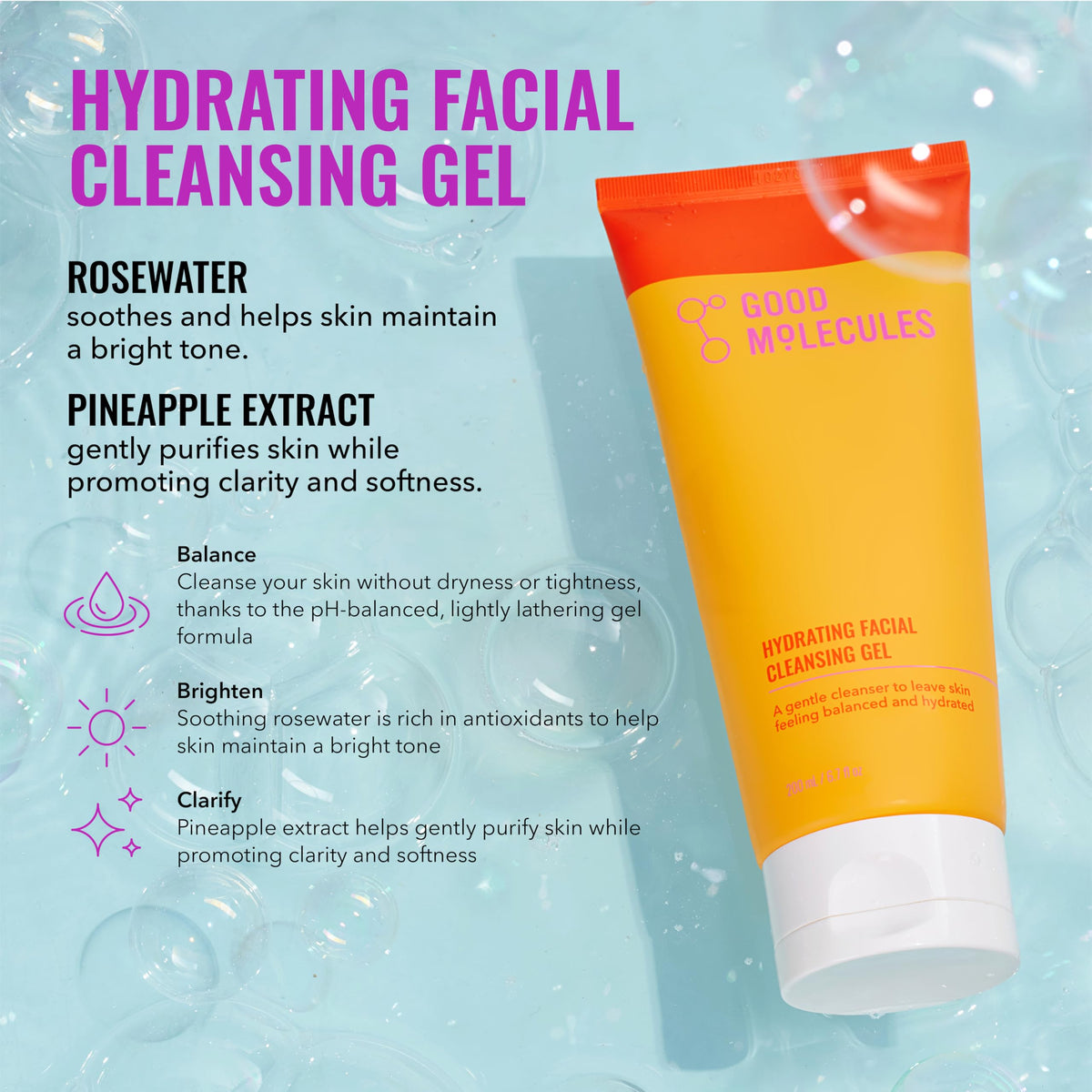Good Molecules niacinamide toner pouring, brightening and prep benefit