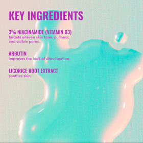 Good Molecules toner texture poured to show lightweight consistency benefit
