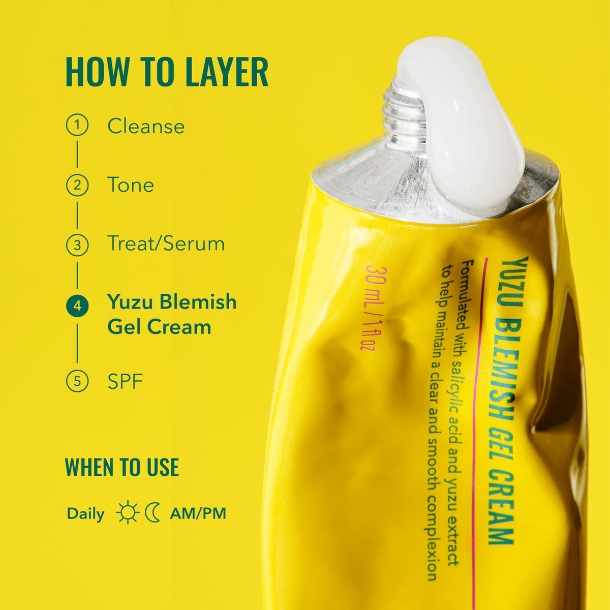 Good Molecules being applied to fingertip demonstrating easy spreadability and gentle hydration