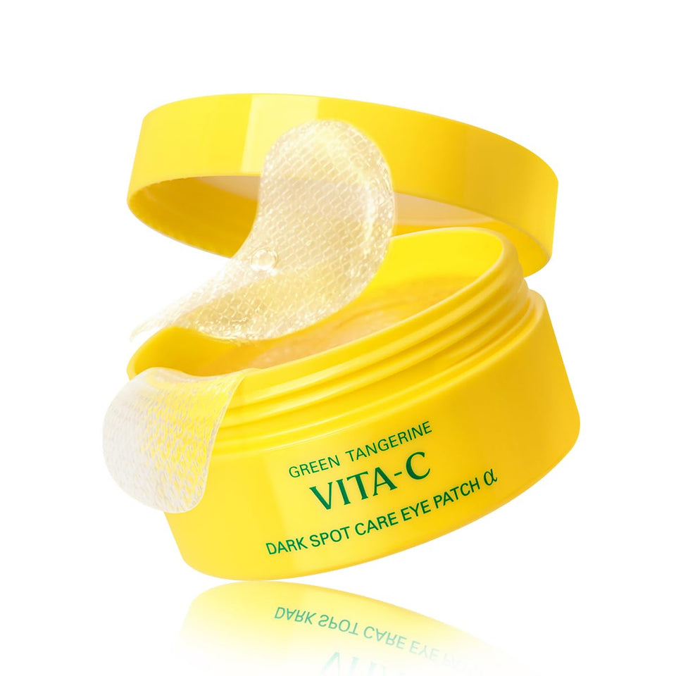 GOODAL front packaging showing green tangerine eye patches and benefits