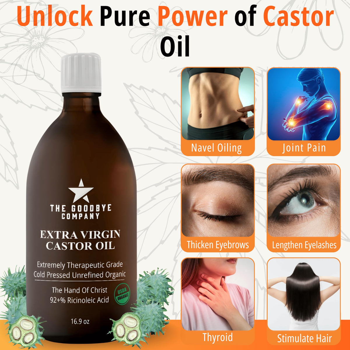 GoodBye Company single drop on skin demonstrating absorption and hydration benefit