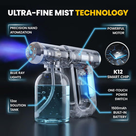 Goodscious K12 held in hand illustrating lightweight cordless freedom for easy use