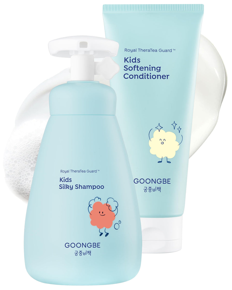 GOONGBE front packaging duo showing bottle labels and size benefits