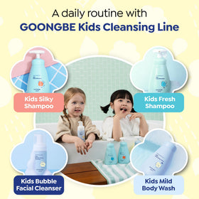 GOONGBE travel kit next to passport illustrating carry-on friendly size