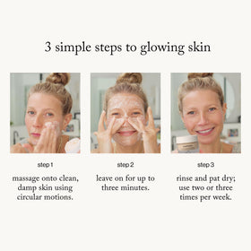 goop being massaged onto skin in hand, showing controlled application benefit