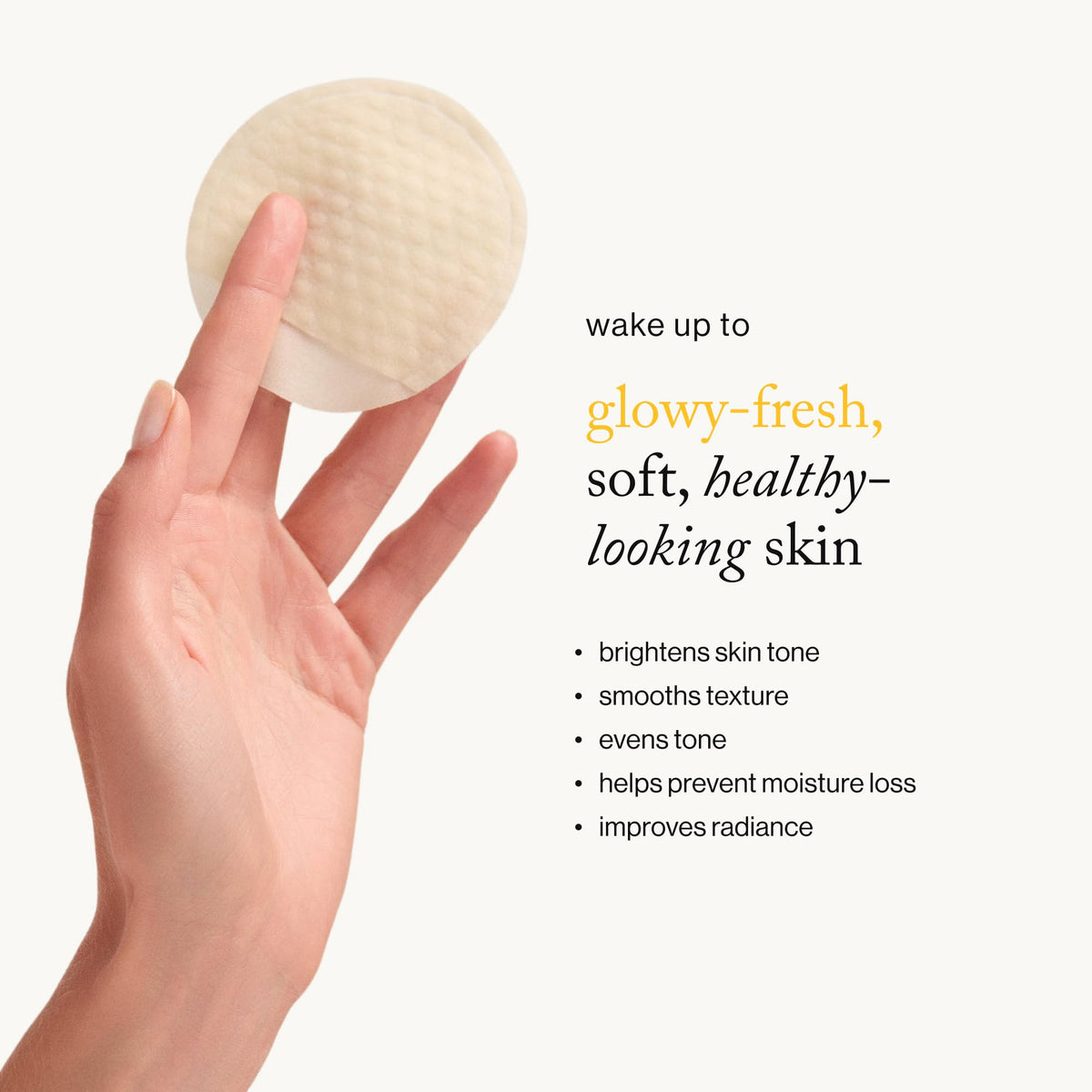 goop pad in hand for scale and ease-of-use benefit