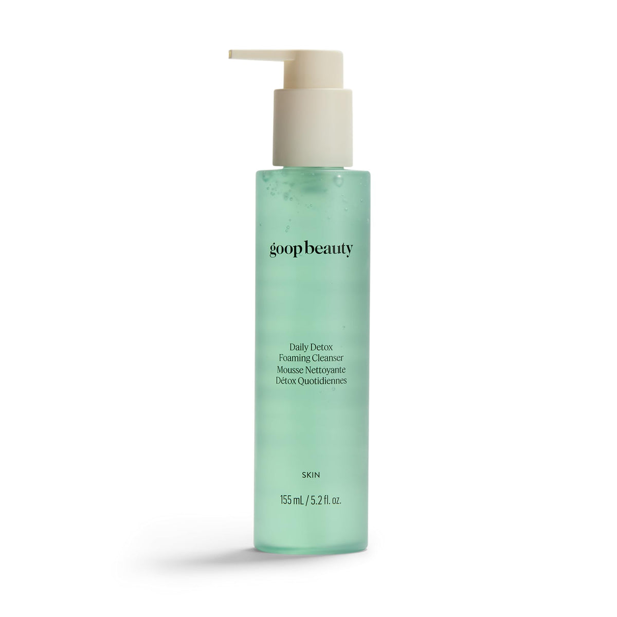 goop Daily Detox front packaging showing bottle and branding, clean presentation benefit