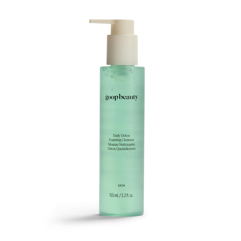 goop Daily Detox front packaging showing bottle and branding, clean presentation benefit