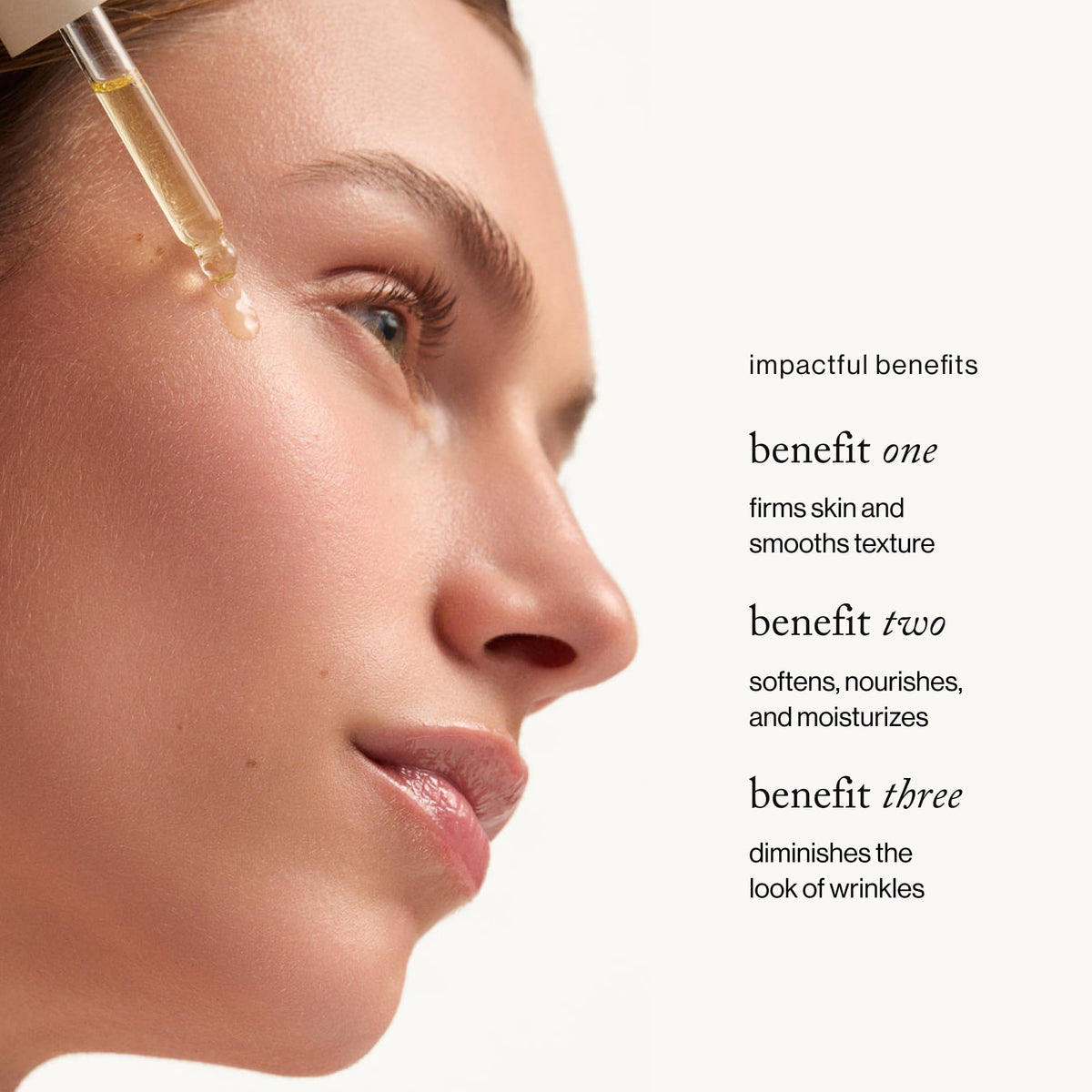 goop dropper dispensing face oil for precise daily dosing