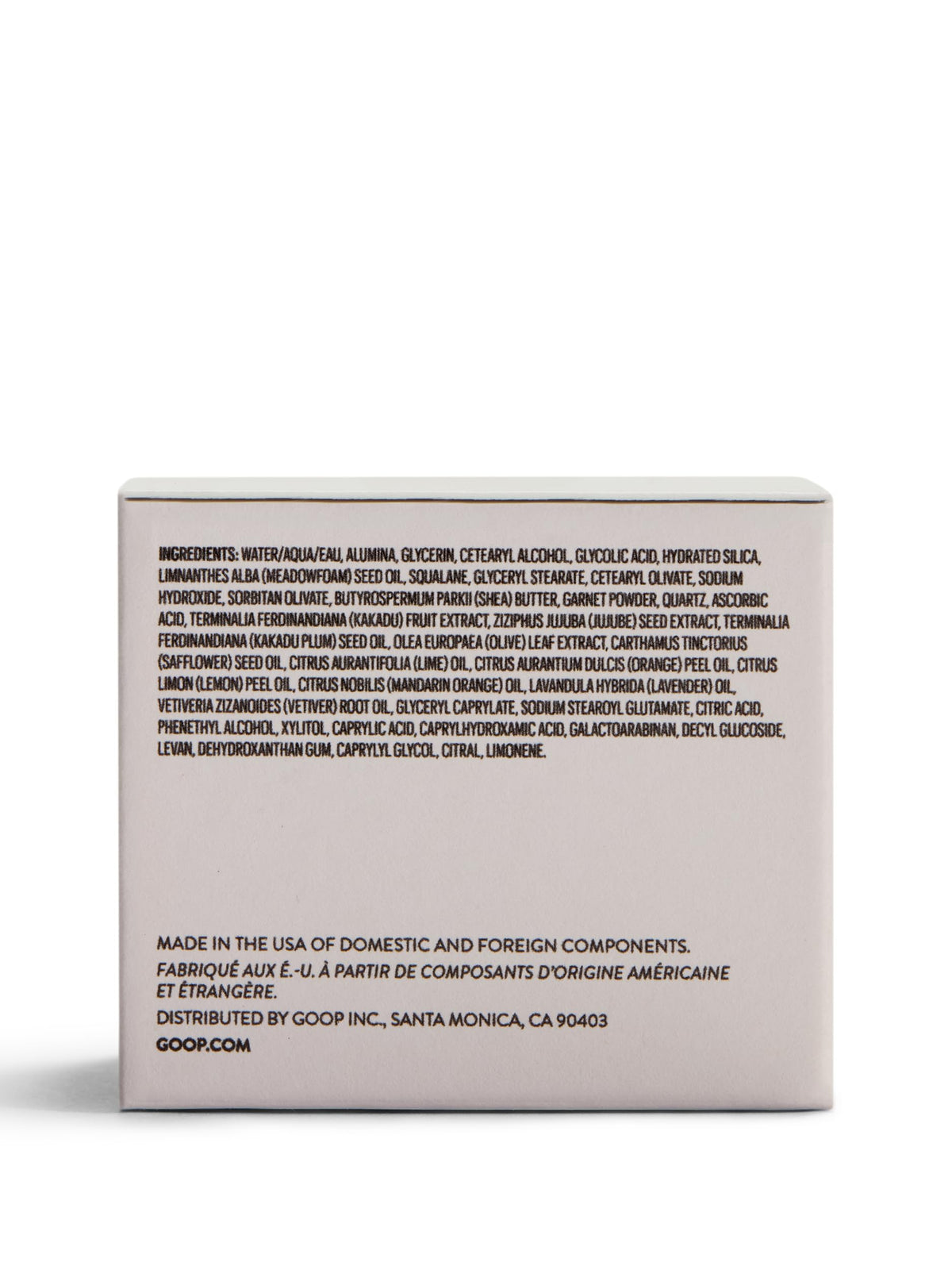 goop on a bathroom counter with towel and plant, showing everyday routine benefit