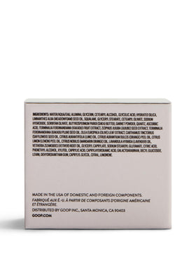 goop on a bathroom counter with towel and plant, showing everyday routine benefit
