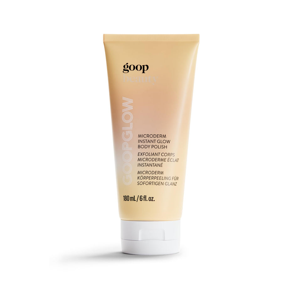 goop front bottle showing label and product volume for clear identification and trust