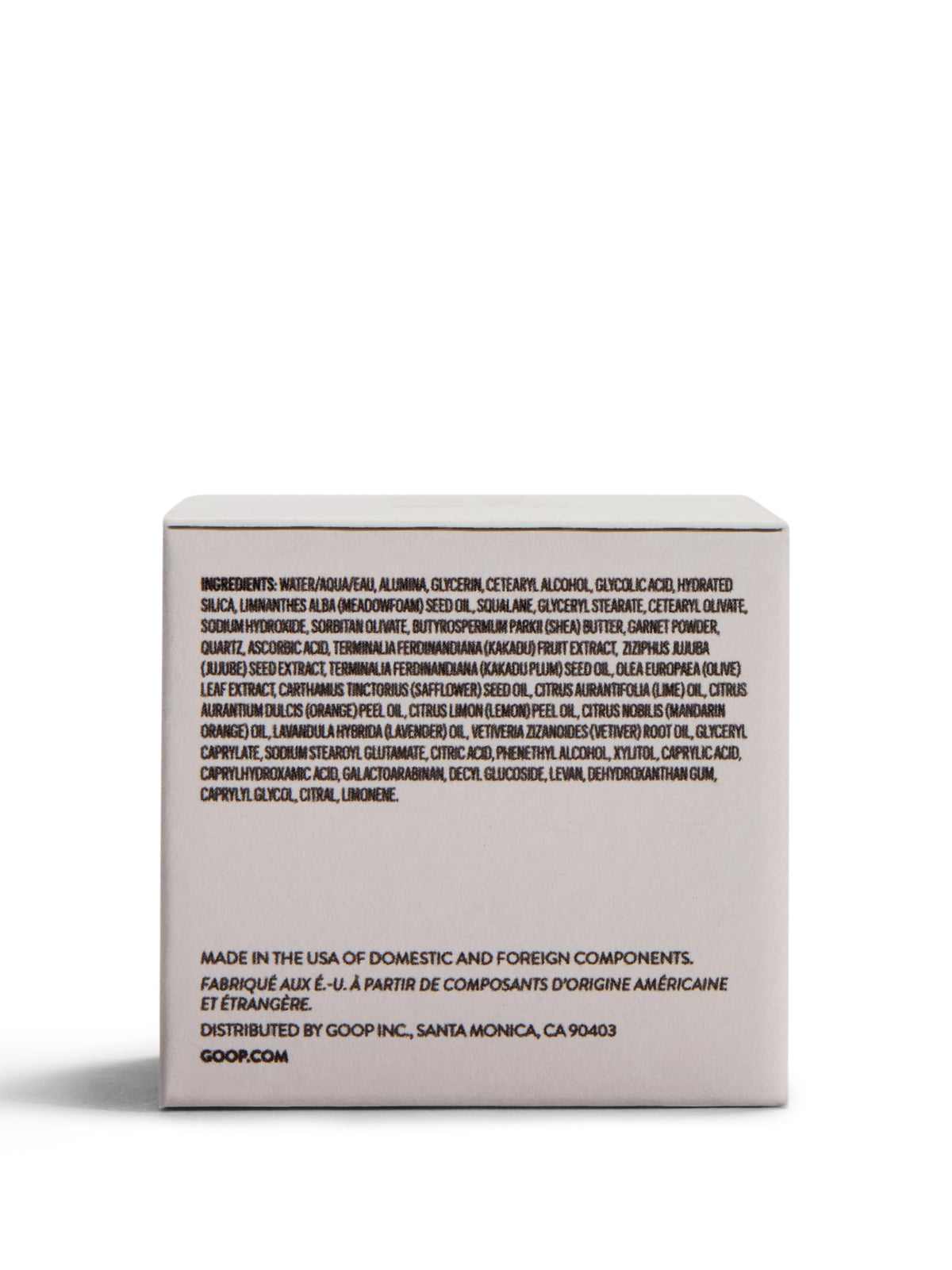 goop mini microderm placed in travel kit suggesting on-the-go glow