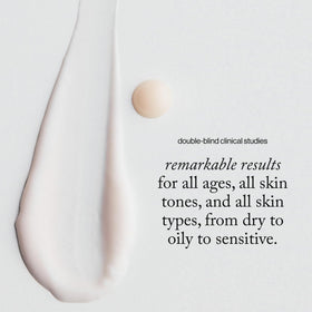 goop serum held in hand to show true 1 fl oz scale and portability