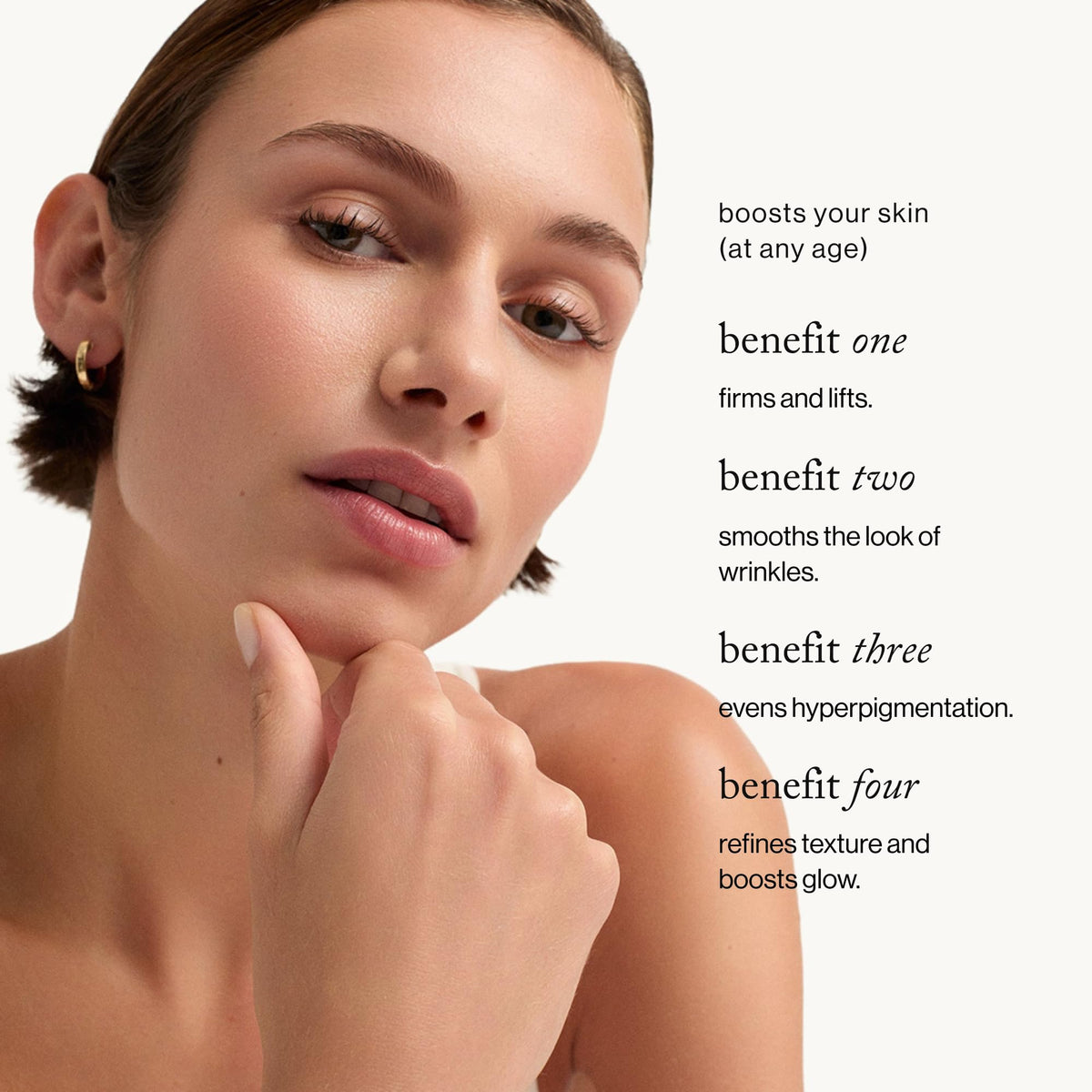 goop serum texture close-up showing lightweight absorbent gel