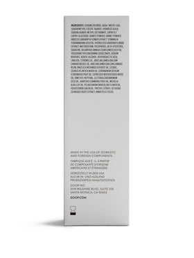 goop product styled in bathroom to convey luxurious at-home spa routine