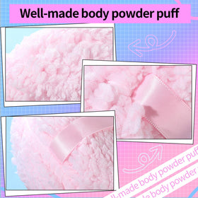 Gootaimi applying powder on leg, speeds even body coverage