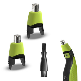 GORLENT front view of replacement nose trimmer heads showcasing fit and value