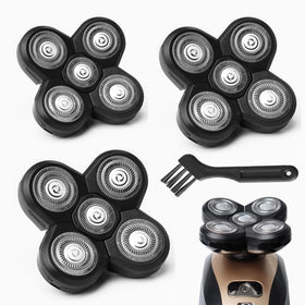 GORLENT front packaging with three replacement heads, showing value and contents