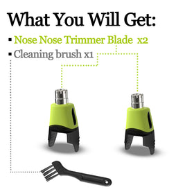 GORLENT rinsing replacement head under tap for easy hygienic cleaning