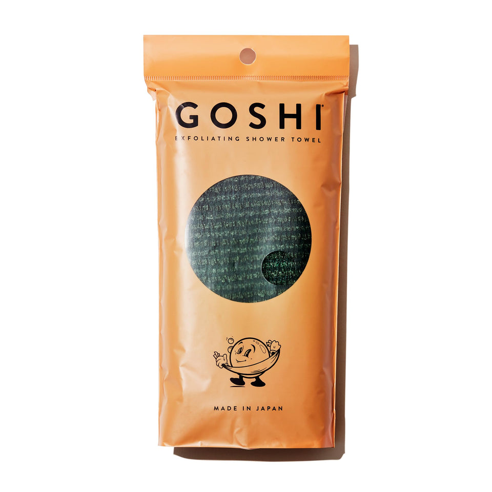 GOSHI front packaging green showing product and benefit of easy reach