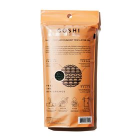 GOSHI long towel stretched demonstrating extended reach and control