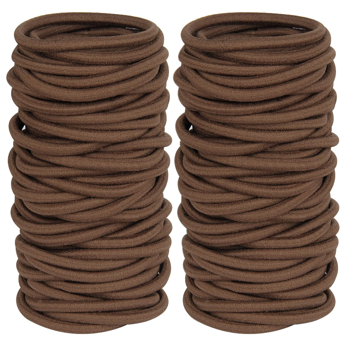 GOSICUKA front packaging showing 120 brown hair ties and value pack benefit