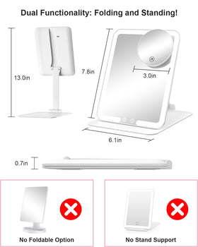 Gospire open on adjustable stand demonstrating flexible viewing angles