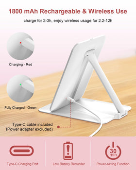 Gospire next to a hand to show true scale and portable convenience