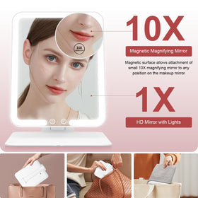 Gospire velvet pouch and USB-C cable included for easy transport