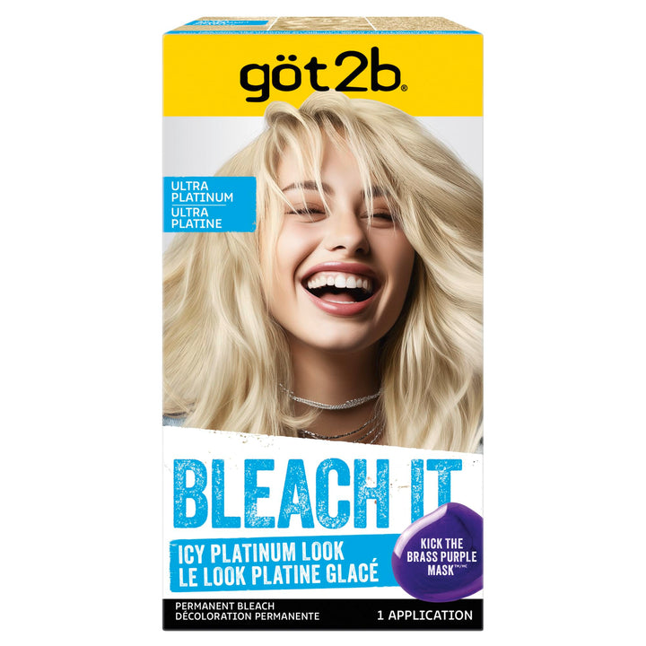 got2b front packaging showing complete bleach kit and benefits